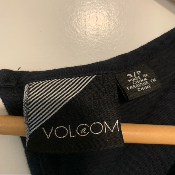 Volcom | Black Tee Shirt Tunic Dress Size Small - Picture 7 of 15